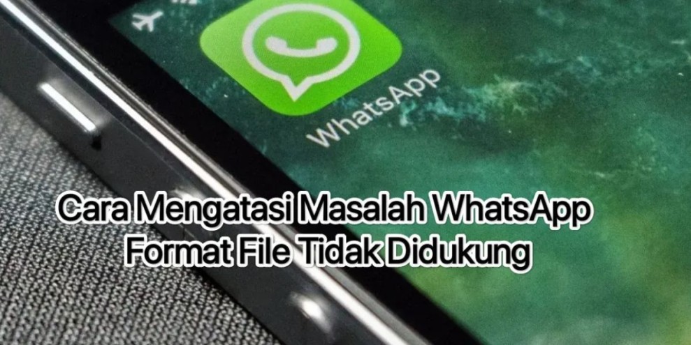 Penyebab dan Cara Mengatasi Format File Tidak Didukung di WhatsApp!