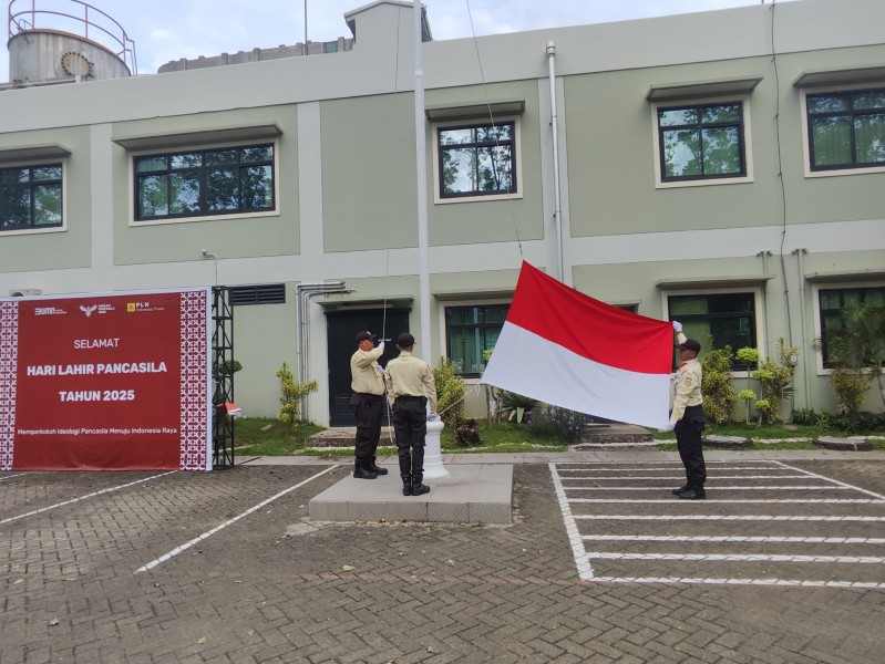 Satuan Pengamanan PLN Indonesia Power UBP Cilegon Gelar Peringatan Hari Lahir Pancasila