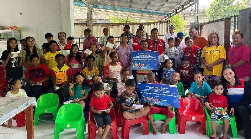 Pertamina Sulawesi Memulai Tahun Baru 2025 dengan Berbagi Kebaikan di Panti Asuhan