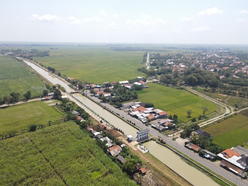 Waskita Karya Dorong Swasembada Pangan Lewat Irigasi Modern Rentang