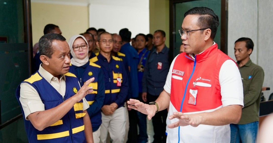 Kementerian ESDM Tinjau Integrated Terminal Pontianak Demi Atasi Kelangkaan BBM LPG
