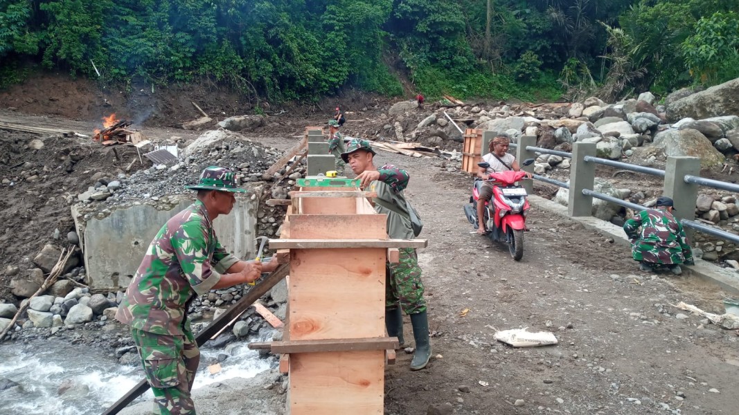 TNI AD Siap Percepat Pembangunan Ribuan Jembatan Demi Infrastruktur Nasional