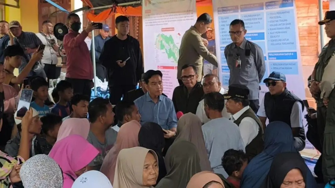Gibran Ingatkan Kepala Daerah Prioritaskan Pengungsian Sumatera