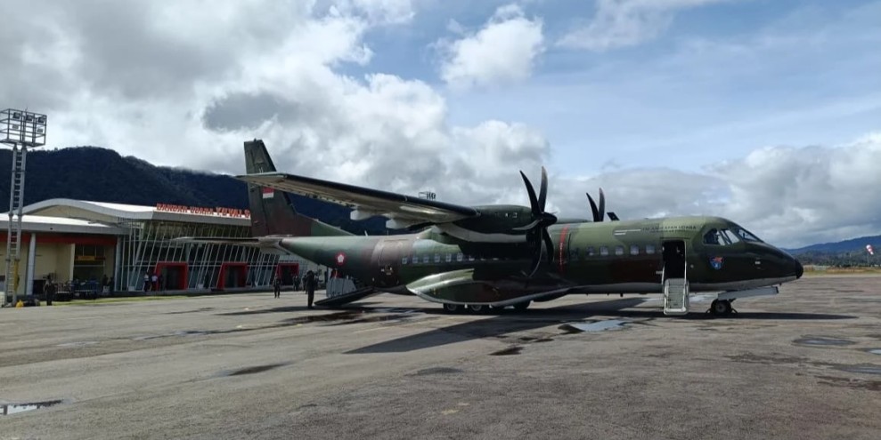 Penguatan Konektivitas Wilayah Perbatasan Dilakukan Melalui Penerbangan TNI AU