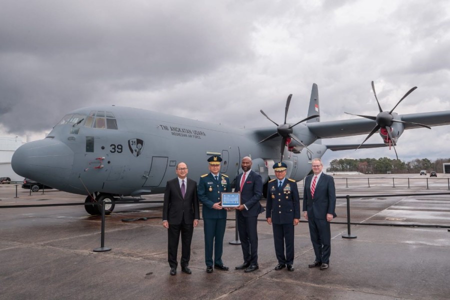 GMF Aero Asia Perpanjang Usia Pakai C-130 Hercules TNI AU Hingga 20 Tahun Melalui Peremajaan Pesawat