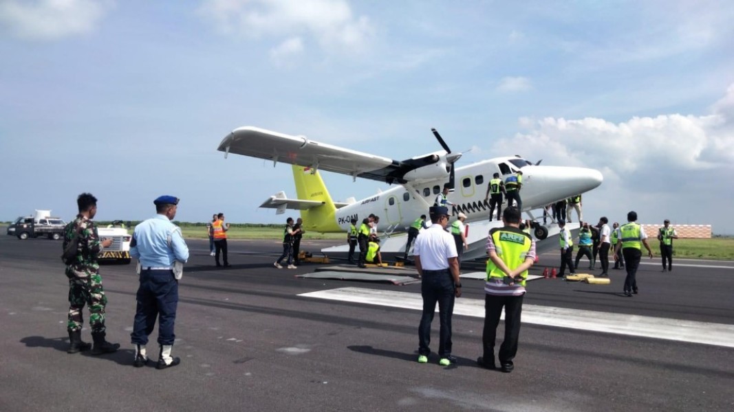 Problematika Pendaratan Pesawat Airfast di Bandara Ngurah Rai Ganggu 31 Penerbangan Lain