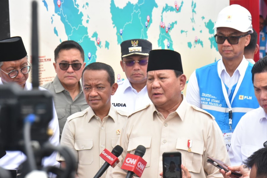 Presiden Prabowo Resmikan Puluhan Proyek Ketenagalistrikan di 18 Provinsi