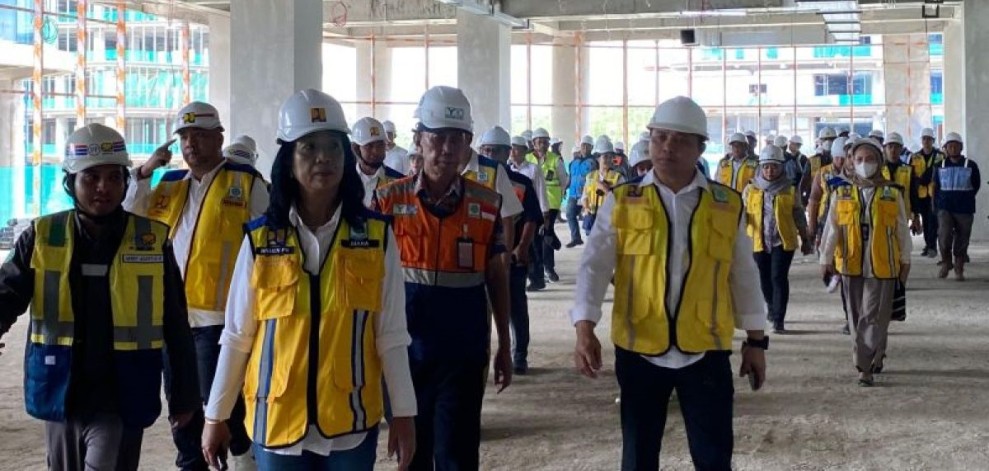 PTPP Percepat Pembangunan Gedung Wing 2 Kementerian PUPR di IKN, Progres Capai 54,77 Persen
