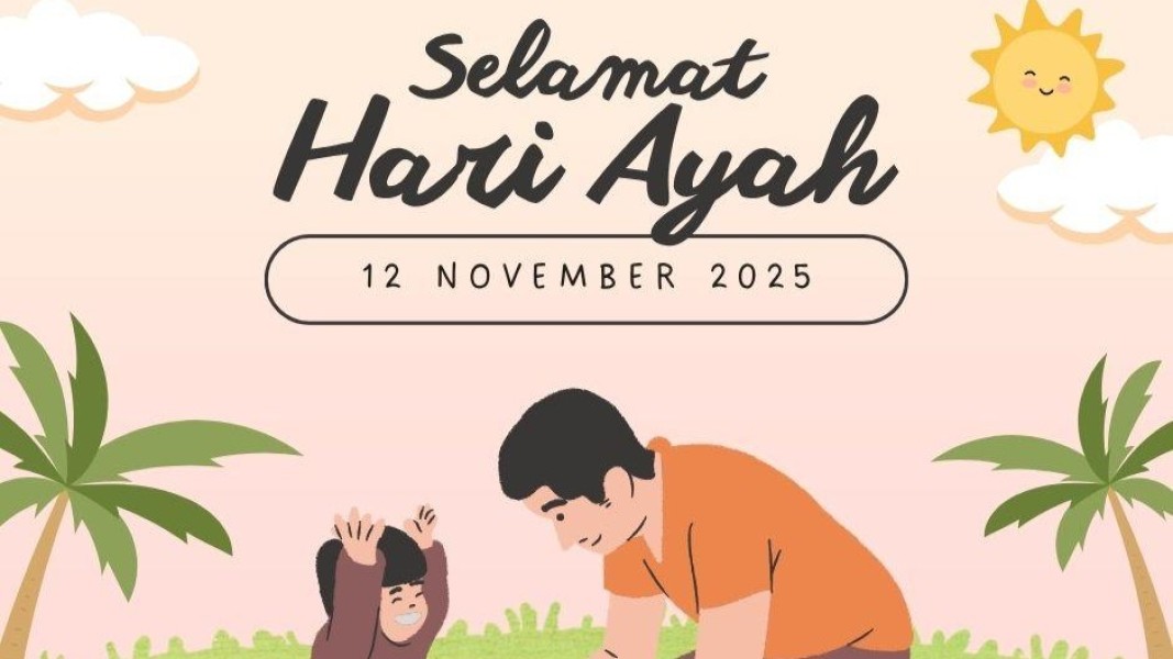 30 Link Poster Hari Ayah Nasional Siap Edit di Canva 2025