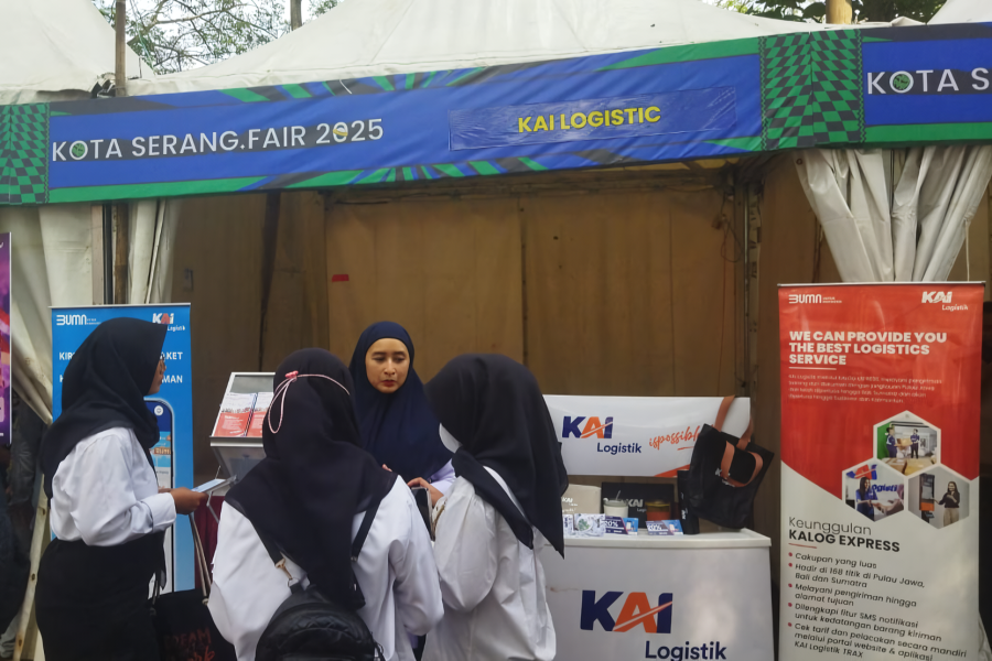 KAI Beri Diskon Spesial Pengiriman di Serang Fair