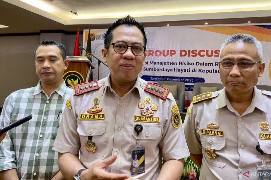 Barantin Kepri Perketat Pengawasan Hama Penyakit Perikanan