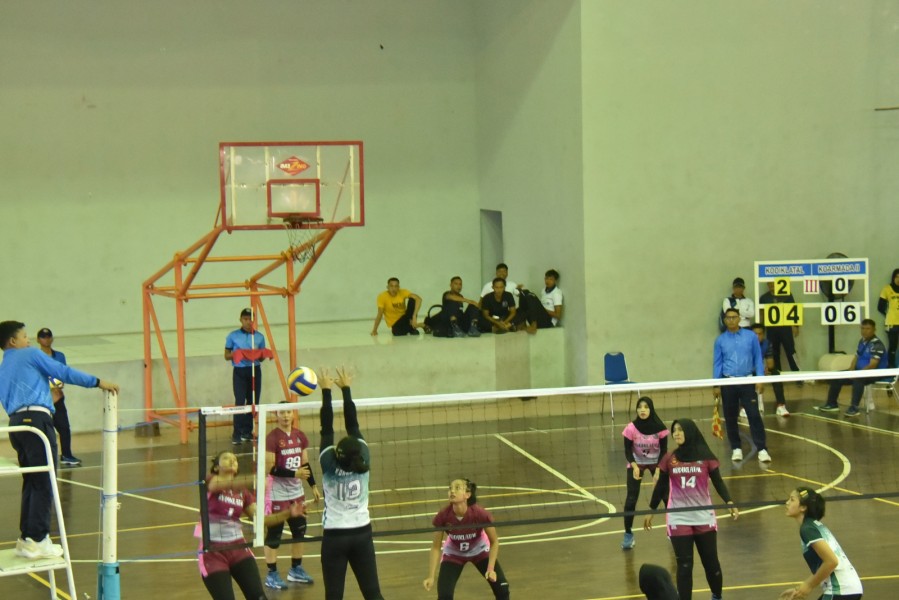 Tim Voli Putri Kodiklatal Tunjukkan Performa Gemilang