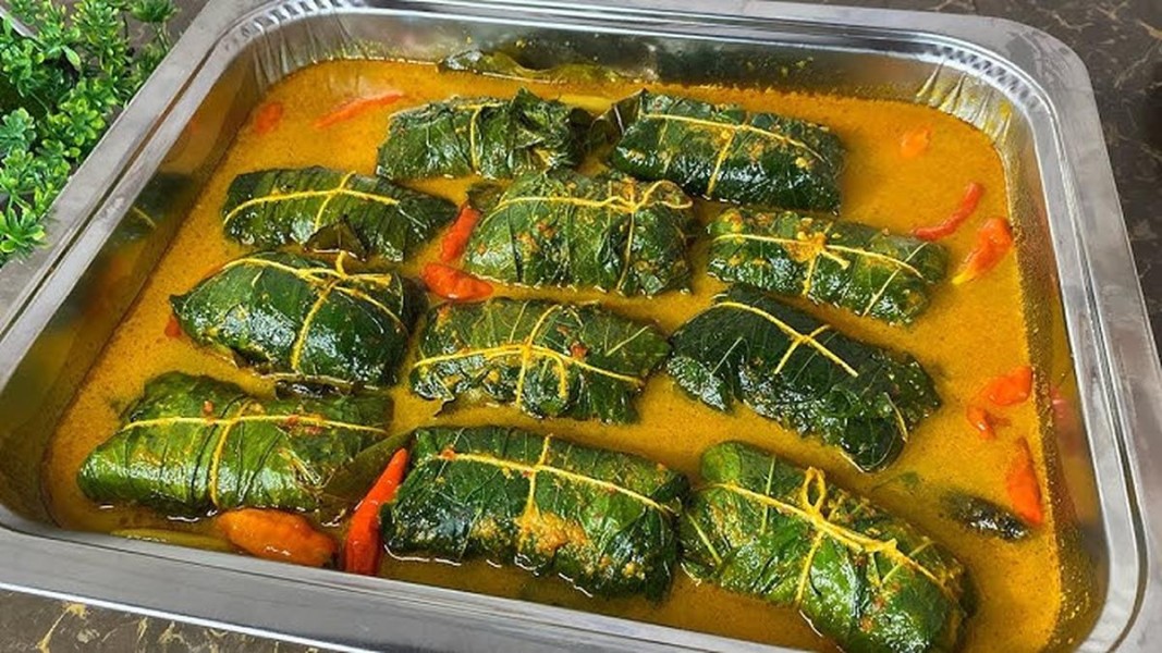 Resep Buntil Pedas Daun Talas Tradisional Gurih Lezat Nikmat Bikin Nagih