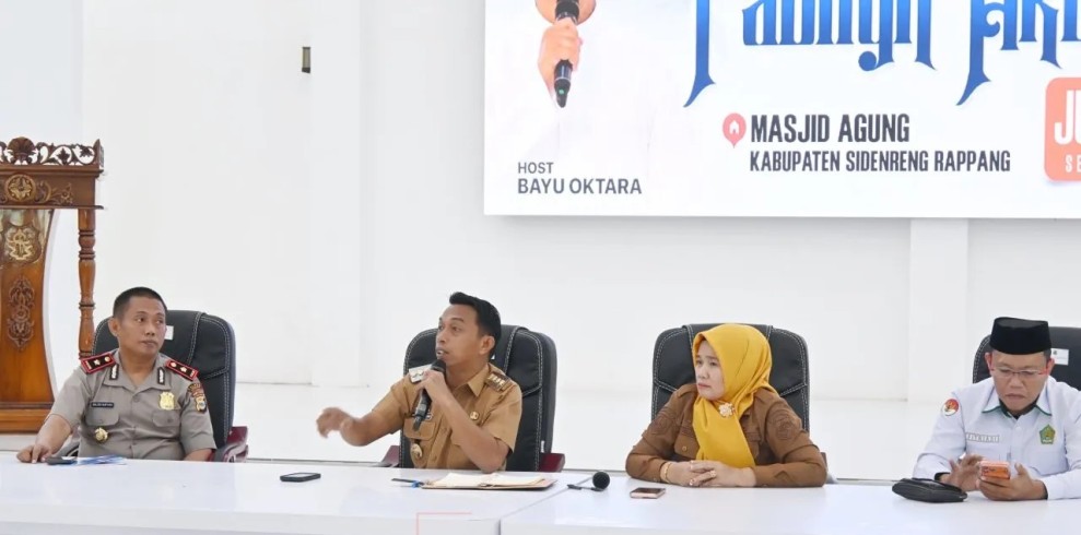 Pj Bupati Syaharuddin Alwi Pimpin Rapat Persiapan Tabligh Akbar Dan Salat Idulfitri