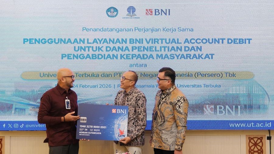 Sinergi Strategis BNI Dan Universitas Terbuka Perkuat Digitalisasi Manajemen Dana Riset
