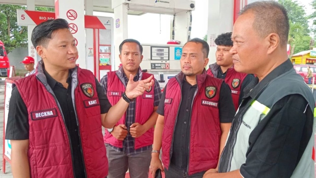 Polresta Sidoarjo Sidak SPBU Pastikan Stok BBM Aman Selama Ramadan 2026