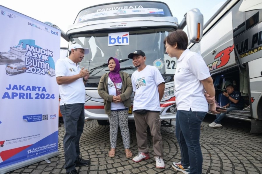 BTN bersama BUMN Sediakan Kuota Mudik Gratis 2026 Untuk 3500