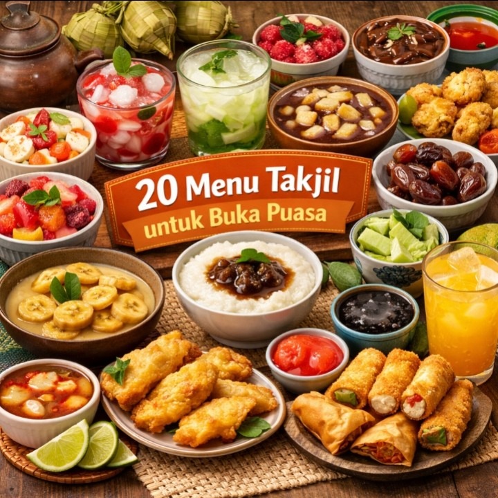 20 Resep Takjil Buka Puasa Paling Enak Dan Sangat Mudah Dibuat