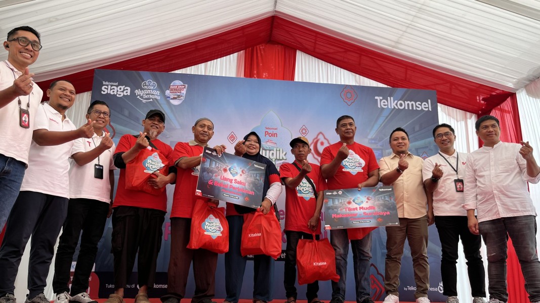 Pemudik Telkomsel Makassar-Surabaya Berangkat Gratis 15 Maret 2026