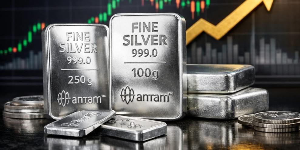 Investor Perhatikan Fluktuasi Harga Perak Antam pada Pasar Global Saat Ini