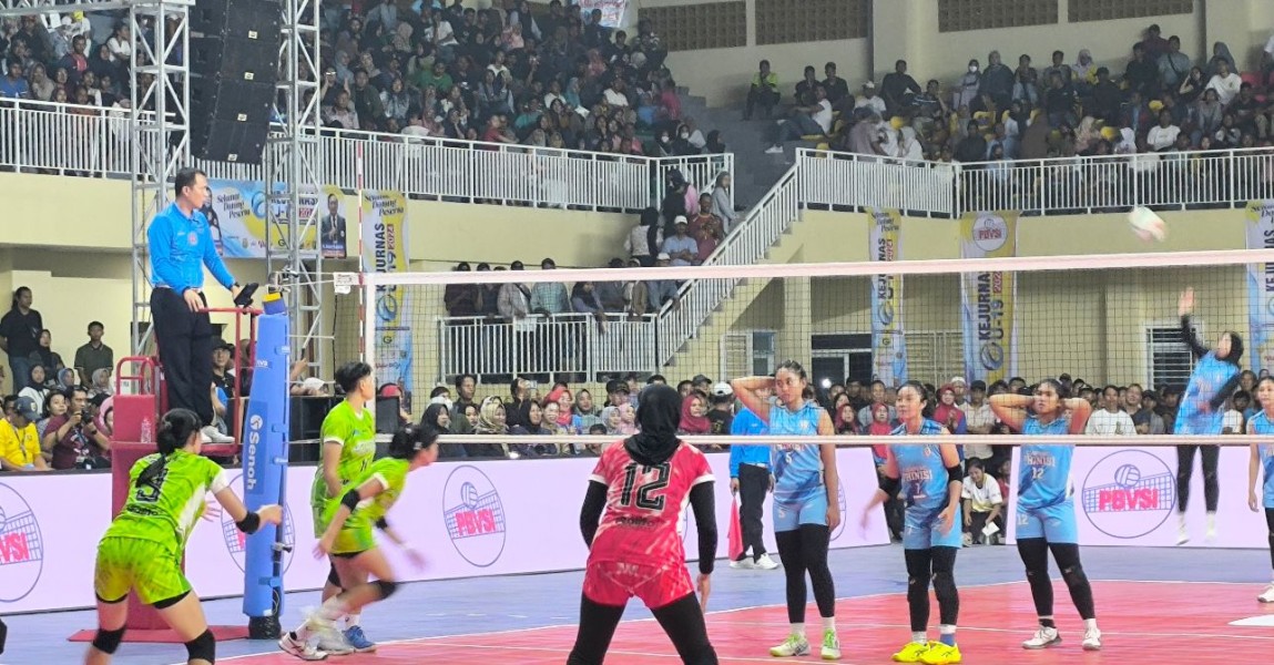 Voli U19 Putri Dimulai, Tiga Tim Langsung Tancap Gas