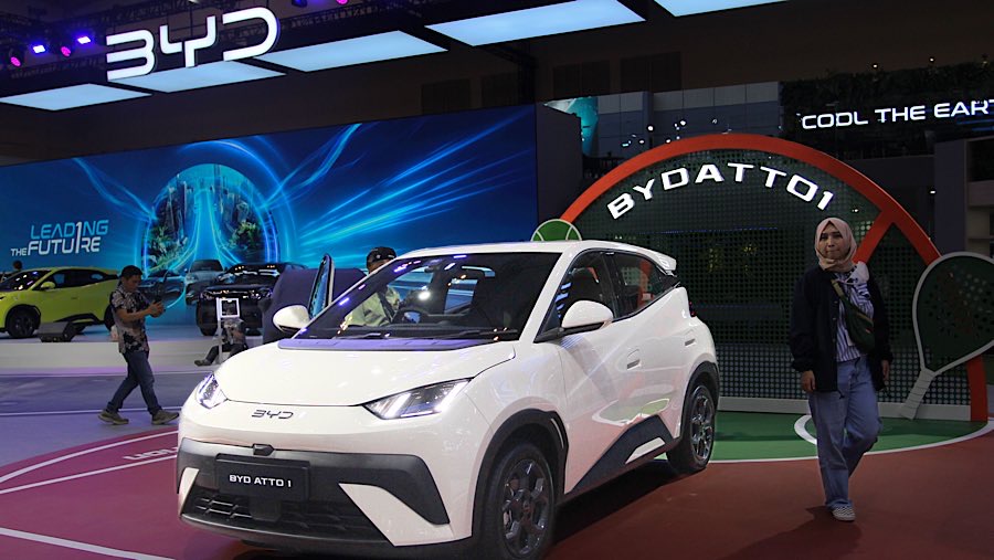 Dominasi BYD Atto 1 Perkuat Posisi Mobil Listrik China di Pasar Indonesia