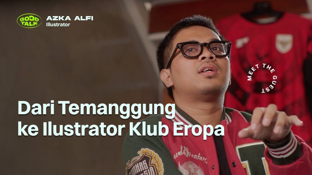 Azka Alfi Rijalul Fikri: Ilustrator Sepak Bola Asal Temanggung yang Mendunia