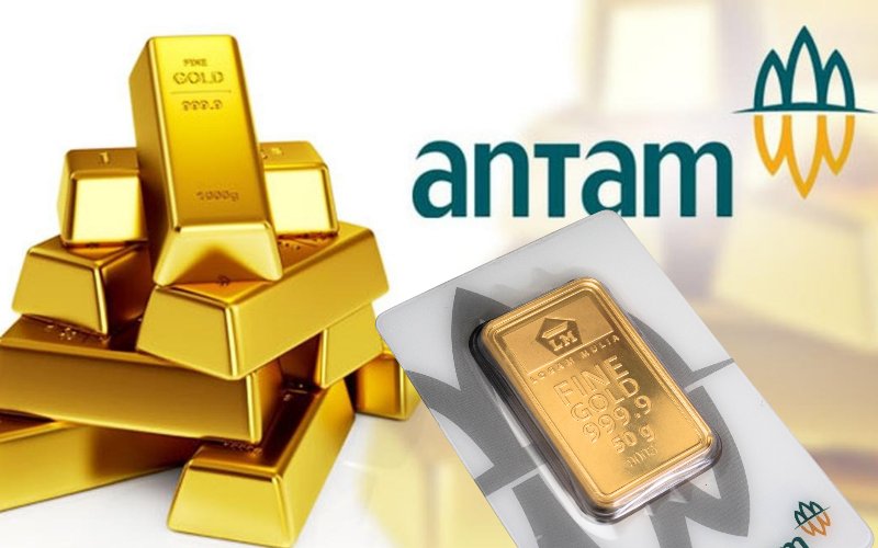 Harga Emas Antam Turun, Peluang Investasi