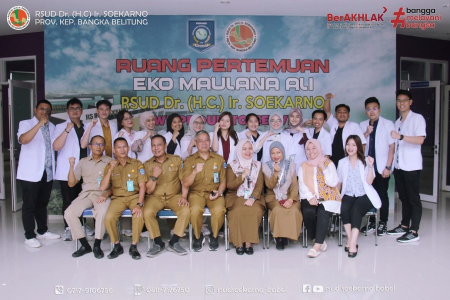 RSUD Soekarno Bangka Belitung Terima 11 Dokter Internship Periode Tahun 2026
