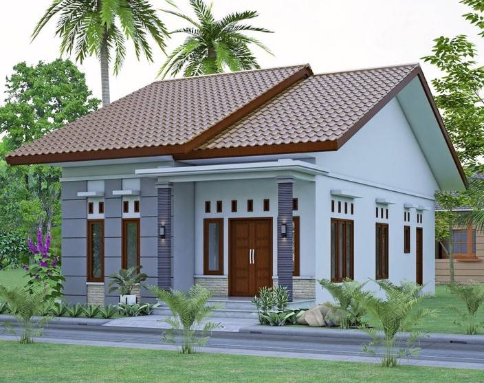 7 Model Rumah Murah Atap Datar 2025 Elegan