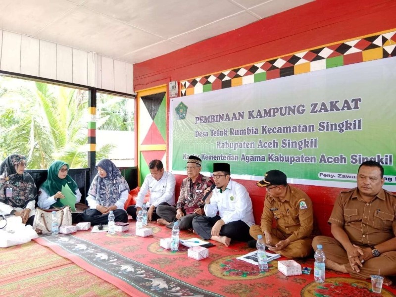 Kemenag Aceh Singkil Dorong Pembentukan Baitul Mal Gampong di Desa