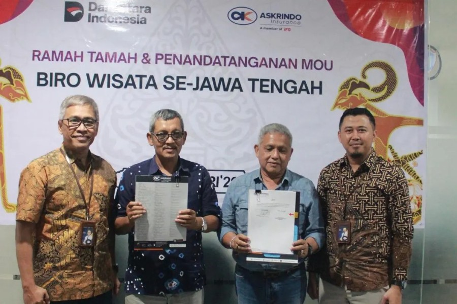Askrindo Gandeng Biro Perjalanan Guna Garap Segmen Asuransi Pariwisata di Jawa Tengah