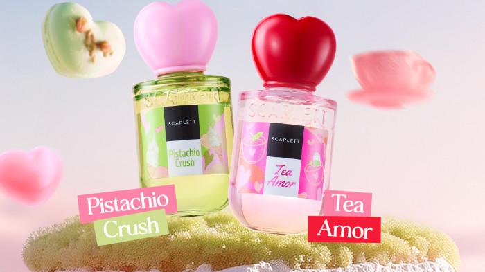 Scarlett Luncurkan Parfum Baru Pistachio Crush dan Tea Amor