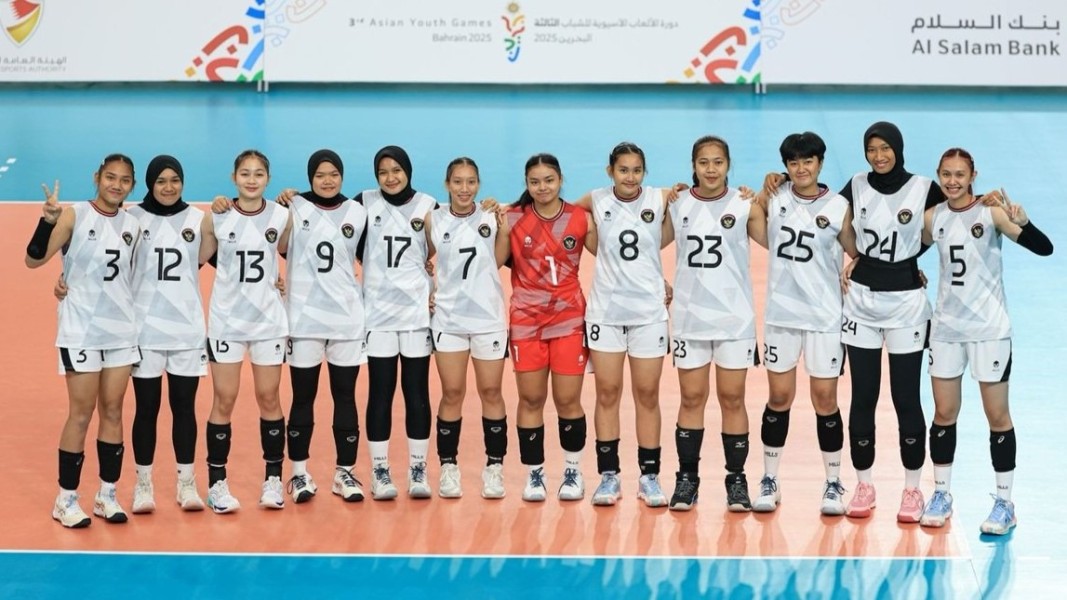 Kiprah Gemilang Timnas Voli U-18 Indonesia, Menang di Laga Pertama Asian Youth Games
