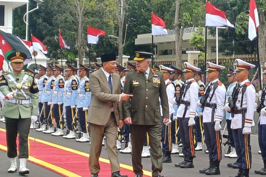 Menhan RI Terima Kunjungan Kepala Staf Gabungan Yordania di Jakarta