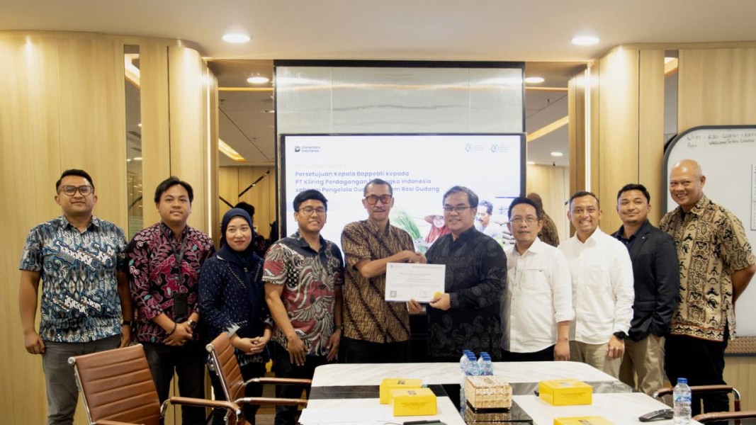 KPBI Resmi Jadi Pengelola Gudang SRG, Perkuat Ekosistem Komoditas Nasional