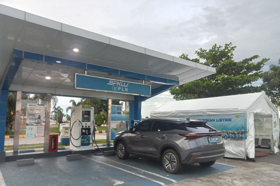 PLN Catat Lonjakan Transaksi SPKLU di Wilayah Sulselrabar Secara Signifikan