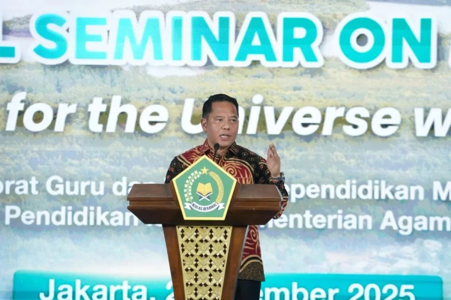 Kemenag Suarakan Ekoteologi dan Pesan Damai Indonesia dalam Seminar Internasional Kairo