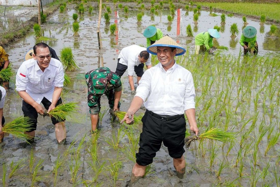 Mentan Pastikan Petani Nikmati Hasil Kerja Tanpa Khawatir