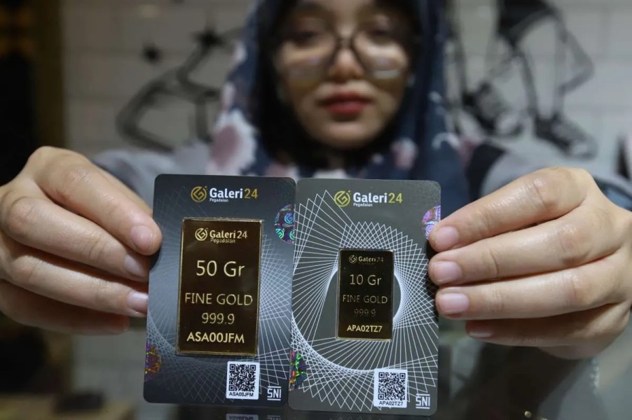 Harga Emas Pegadaian Terbaru Jumat Naik, UBS dan Galeri24 Menguat