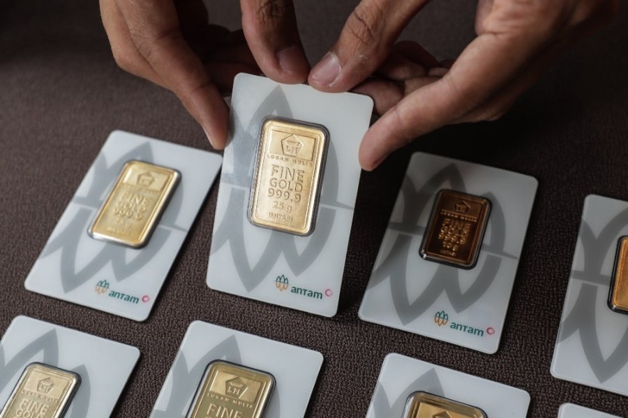 Harga Emas Antam Naik di Surabaya