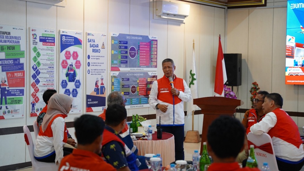 Pertamina Pastikan Kelancaran Distribusi Energi di Papua Maluku: Komisaris Kunjungi Fuel Terminal Sorong