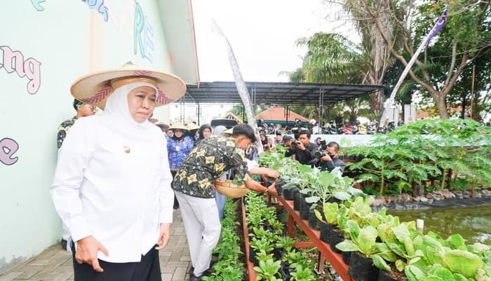 Gubernur Jatim Dorong Sekolah Inovatif Ketahanan Pangan Cetak Generasi Mandiri
