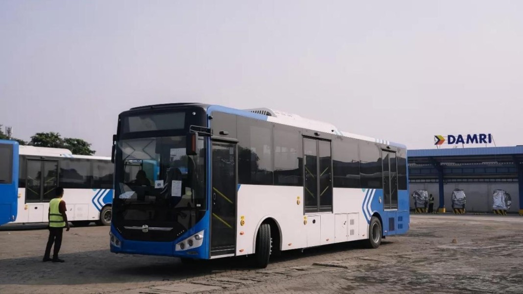 DAMRI Hadirkan Bus Listrik, Transformasi Transportasi Jakarta Dimulai
