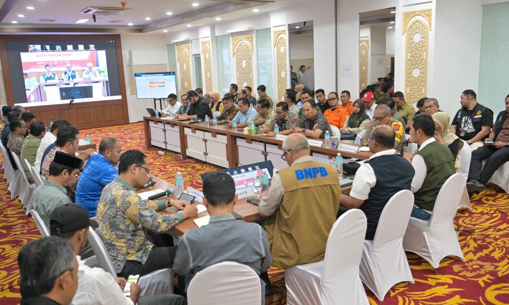 Pemerintah Tekankan Percepatan Pencairan Dana BTT Aceh untuk Menjamin Penanganan Bencana Cepat dan Tepat