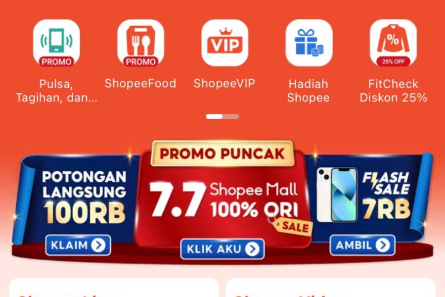 Belanja Online Makin Asyik di Shopee 7 7 Live Bombastis Sale 2025