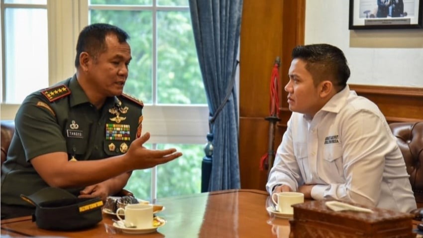 Seskab Bertemu Wakil Panglima TNI, Bahas Program Sosial dan Kesejahteraan