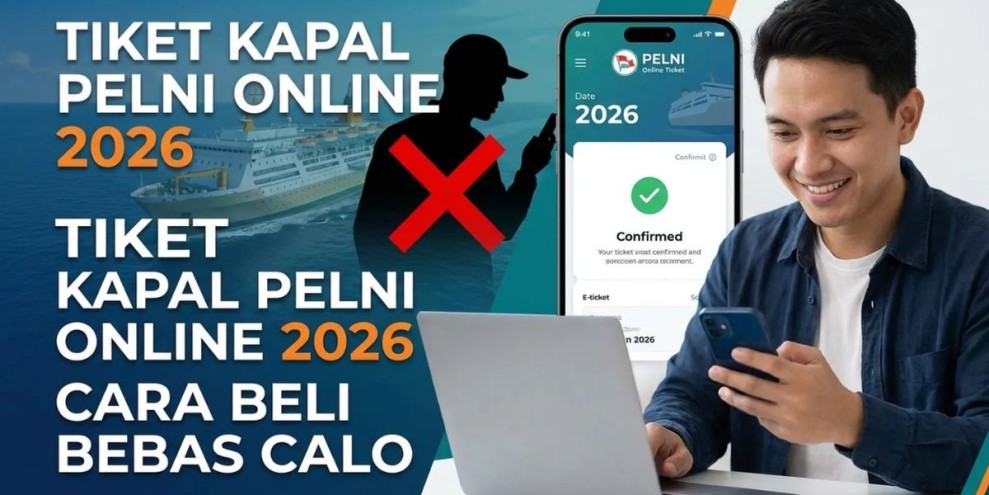 Cara Beli Tiket Kapal Pelni Online 2026, Mudah & Bebas Calo!