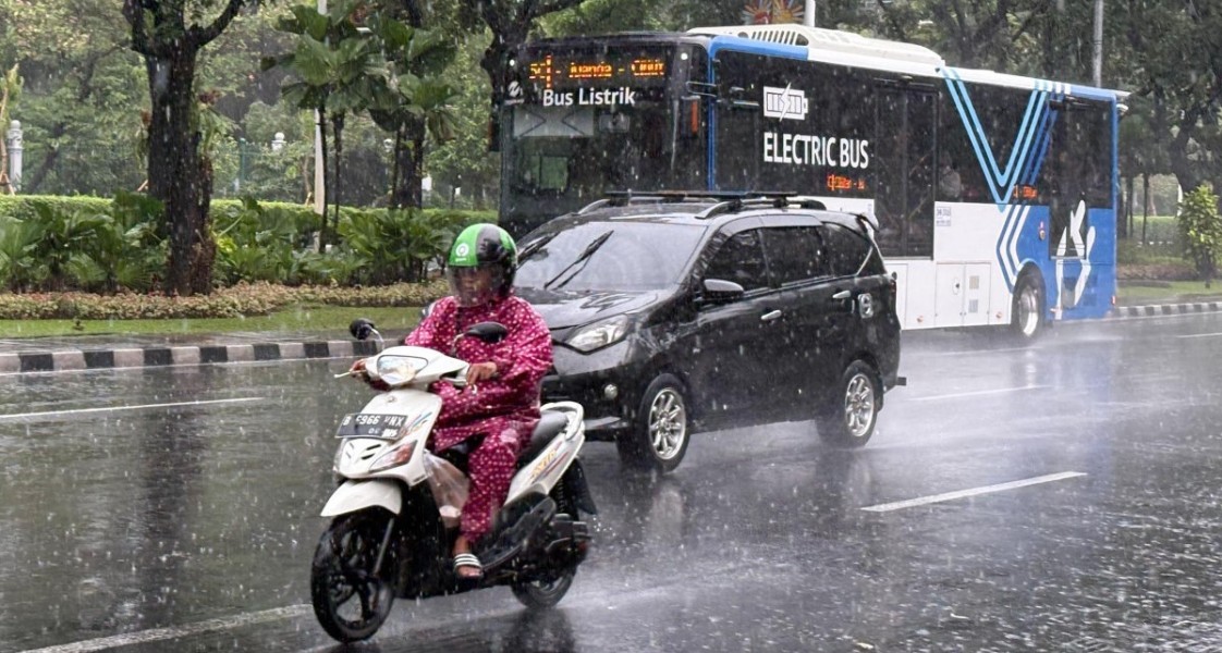 BMKG Prediksi Sebagian Wilayah Jakarta Diguyur Hujan Rabu 4 Februari 2026