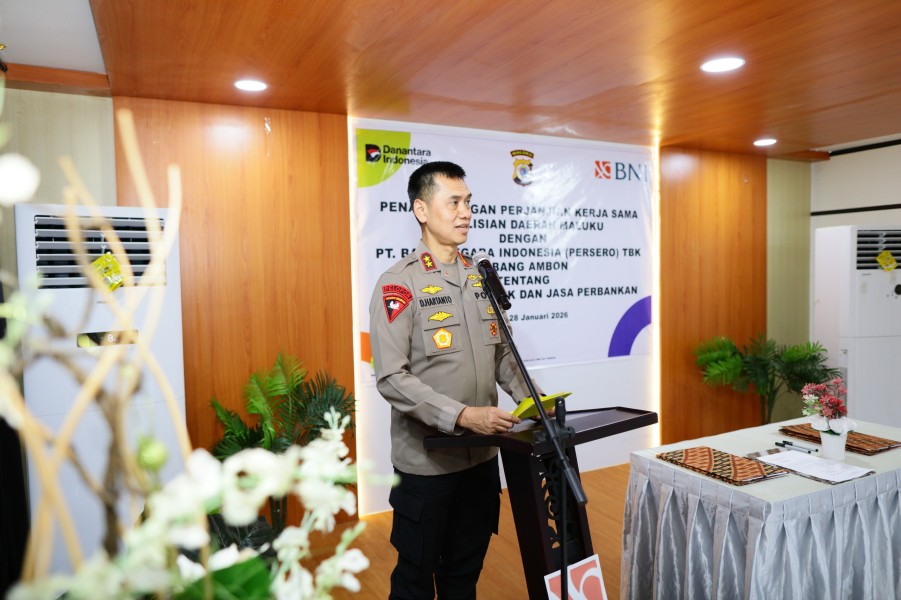 Strategi Polda Maluku dan BNI Perkuat Pertahanan Siber di Sektor Perbankan